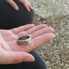Men S Spinner Ring Spinner Wedding Band Windows Stainless Steel Ring Cool Ring Simple Ring For Men Gift For Guy Avant Garde Jewelry Stainless Steel Rings Unique Mens