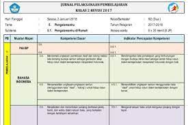 Jurnal / agenda kelas 2 tema 4 download. Jurnal Pembelajaran Kelas 2 Sd Rismax