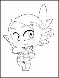 Wakfu coloring pages tv film wakfu1 printable 2020 11142 coloring4free. Printable Coloring Sheets Mini Wakfu 6