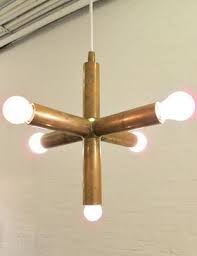 Mondo Cane Archive Modernist Hanging Light Lighting Concepts Funky Lighting Brass Ceiling Light