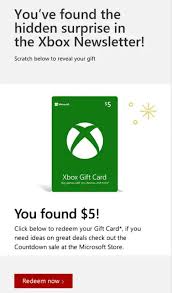 We did not find results for: Free 5 Xbox Gift Card In Xbox Newsletter You Ve Found The Hidden Surprise In The Xbox Newsletter Ymmv Xbox