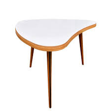 It has been given a snow white finish, the table brings a light and airy feel to any living room. Scandinavian Coffee Table With A White Top 1960s 143065