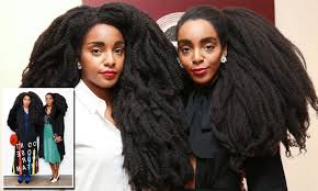 Long black hair is dark, a captivating color that is perfect for any occasion, and it also adds a take your long black hair up a notch with ombré ends. Urban Bush Babes Bloggers Learned To Love Natural Hair Daily Mail Online