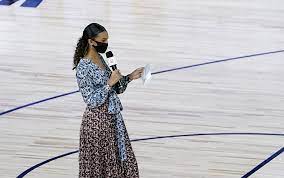 Reporter, malika andrews poses for a photo on campus as part of the nba restart 2020 on october 6, 2020 at the hotel in orlando, florida. Breonna Taylor Decision Espn S Malika Andrews Shares Reaction
