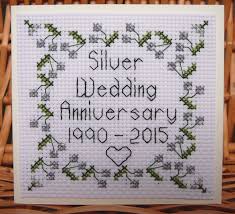 Maybe you would like to learn more about one of these? 25th Silver Wedding Anniversary Card Cross Stitch Kit 14 Count No 067 Wedding Cross Stitch Christmas Cross Stitch Cross Stitch Cards