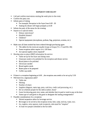 Maybe you would like to learn more about one of these? Banquet Checklist Printable Pdf Download