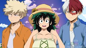Love Triangle Bakugo Todoroki And Fem Deku By Peb99 On Deviantart Digital Artist My Hero Academia Manga Artist