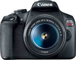 Canon EOS Rebel T7 DSLR Video Camera with 18-55mm Lens Black 2727C002 -  Best Buy