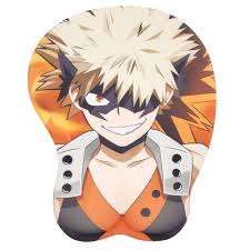 Todoroki shouto is a social person. My Hero Academia Bakugou Katsuki Anime 3d Oppai Mouse Pad Wrist Rest Mouse Pads Aliexpress