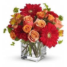 Buying local flushing foods is a simple way to do all three. T503 1a Sante Fe Sunset Allen Flower Shop Local Family Owned Florist Allen Tx Florist