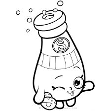 Based on grocery store items, each plastic figure has a cute face and unique name. Shopkins Coloring Pages Season 1 Drawing Shopkins