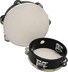 Buy tambourines and get the best deals at the lowest prices on ebay! Amazon Com Wood Handheld Tambourine Double Row Tambourines With Jingle Bells 2 Pcs 6 Inch And 8 Inch For Church Karaoke Jam Sessions For Adults Kids Hand Held Drum Percussion Musical Panderetas Instrument Musical Instruments