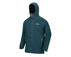 Mens Glyder V Waterproof 3 In 1 Jacket Deep Teal Magnet Grey