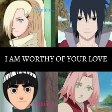 Naruto Angst Sasuino Inosasu Sakulee Leesaku Anime Naruto Anime Dragon Art