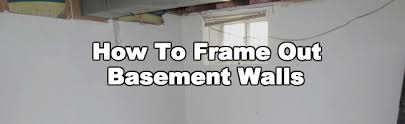 How to frame unfinished basement walls family handyman. How To Frame Out Basement Walls