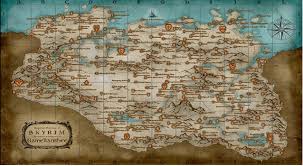 Warhammer world map by zanzibar with nations by royalpsycho. Skyrim Map Detailed Shefalitayal