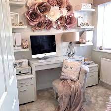 Working From Home Has Become Greater Than A Fad Here Are Our Favored 20 Office Suggestions T Cozy Home Office Feminine Home Offices Feminine Home Office Ideas