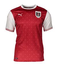 Lesen sie hier alle infos rund um übertragung live im tv und stream, anstoß, datum und nationalteams. Puma Osterreich Trikot Home Em 2021 F01 Rot