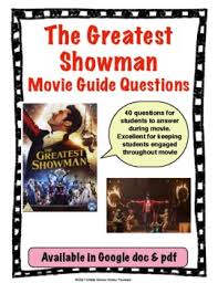 Perhaps it was the unique r. The Greatest Showman Movie Worksheets Teaching Resources Tpt