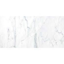 Browse a wide selection of different types of flooring at great prices. Faber 12 In X 24 In Carrara Extra Marble Floor Tile Lowe S Canada Marble Tile Floor Marble Floor Marble Look Tile