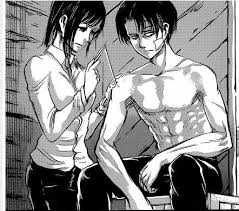 Attack on titan (進撃の巨人 shingeki no kyojin?, lit. Captain Levi Shirtless In The Aot Manga By Sopranosarah On Deviantart