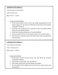Aspek evaluasi supervisi kepala sekolah terhadap guru terdapat empat cara yaitu: Contoh Laporan Aktiviti Mingguan Dubai Khalifa