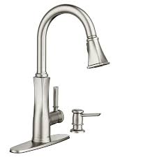 Check spelling or type a new query. Moen Lizzy Spot Resist Stainless 1 Handle Deck Mount Pull Down Handle Kitchen Faucet Deck Plate Included Lowes Com Kitchen Faucet Faucet Moen