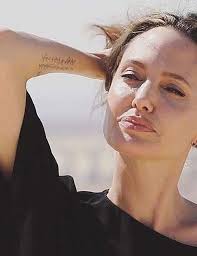 See more ideas about angelina jolie, angelina, angelina jolie photos. Angelina Jolie S Tattoos With Their Meanings