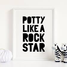 Black And White Rockstar Prints Potty Like A Rockstar Printable Art Kids Bathroom Decor Toddler Bathroom Rules Kids Bathroom Signs Kids Toilet Print Instant Download In 2020 Kid Bathroom Decor Kids Bathroom Sign Kids Bathroom