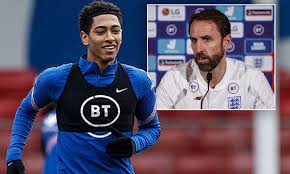 Bellingham, just 17 years old, is already an england player. Gareth Southgate Confirms Plans To Hand Jude Bellingham His England Debut At Wembley Daily Mail Online