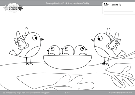 Select from 35970 printable coloring pages of cartoons, animals, nature, bible and many more. Treetop Family Coloring Pages Episode 4 Super Simple