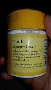 Pewarna hitam pada makanan seperti licorice atau makanan berwarna dengan pewarna makanan hitam dapat menyebabkan kotoran anda menjadi hitam. Jual Pewarna Makanan Putih Koepo Koepo Di Lapak Suparmantomok153 Bukalapak