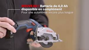 Bosch Scie Circulaire Sans Fil Gks 10 8 V Li Professional Youtube