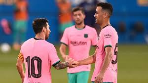 Fc barcelona ∞ фк барселона. Fc Barcelone Lionel Messi Double Buteur En Amical Contre Gerone Video Le Soir
