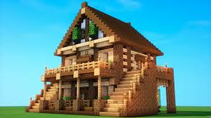 The beautiful thing about minecraft is how you gradually improve as a player, honing your craft, slowly developing your skill. Epic Survival How To Build A Survival House Minecraft Mansion Youtube