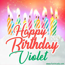 Maybe you would like to learn more about one of these? Happy Birthday Violet Gifs Download Original Images On Funimada Com