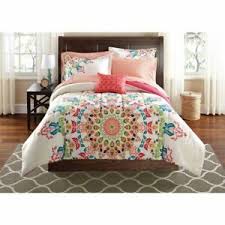 Get 5% in rewards with club o! Mainstays Medallion Bed In A Bag Bedding Set Twin Twin Xl New Free Shipping 764920900597 Ebay