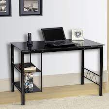 Add to compare compare now. Innovex Black Tempered Glass Top Personal Zoey Desk Black Walmart Com Walmart Com