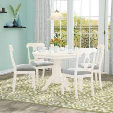 Filter, save & share beautiful white dining room remodel pictures, designs and ideas. Charlton Home Adda 4 Person Dining Set Reviews Wayfair