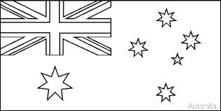 Image Result For Australian Flag Easy Drawing Flag Coloring Pages Australia Flag Coloring Pages