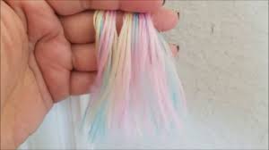 Diy Easy Quick Way To Make Unicorn Hair Youtube Hair Yarn Unicorn Hair Easy Diy