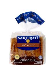 Sari Roti Setup roti tawar lapis puding coklat enak banget. sari roti