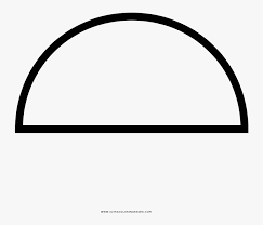 The second circle (half circle) is an easy challenge that we'll teach you to create in this one page tutorial using powerpoint 2010 for windows. Semicircle Coloring Page Circle Hd Png Download Transparent Png Image Pngitem