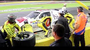 It's good that some a.i. Nascar Pitstop Four Tires Gas Very Fast Charlotte Racetrack Pit Pov Youtube