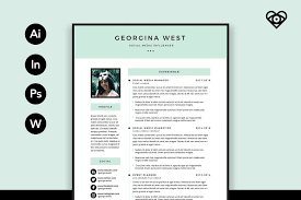 Classic Resume Unique Resume Template One Page Resume Resume