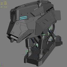 Robot Head 3d Model 3d Model Robot Model