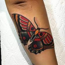 Butterfly Tattoo Traditional Butterfly Tattoo Tattoo Traditional Traditional Butterfly Tattoo Tattoos Simple Butterfly Tattoo