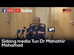 Perlaksanaan sistem pendidikan di bawah dr. Langsung Sidang Media Tun Dr Mahathir Mohamad Youtube