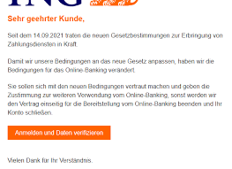 Alle produkte wie tagesgeld, rahmenkredit usw. Ing Diba Phishing Aktualisierung Des Online Banking Anti Spam Info