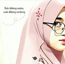 Bicara baik, atau diam. bila rasa malu mulai menipis, maka benteng maksiat. Menakjubkan 30 Gambar Kartun Muslimah Kata Kata Mutiara Gambar Kartun